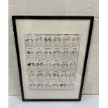 Framed Bicycle Cards