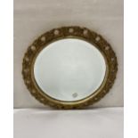 Vintage Mirror 47cm Diam