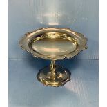 Tall Solid Silver Tazza