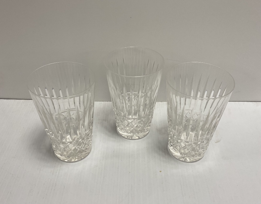 Set of 3 Waterford Drinking Glasses