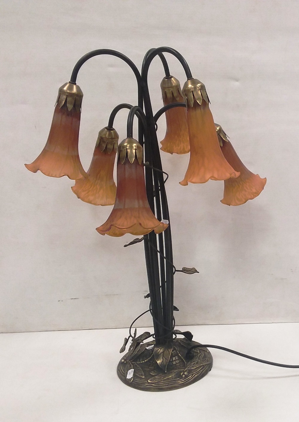 French 6 Branch Table Lamp