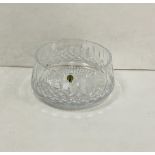 Good Quality Waterford Crystal Bowl 25cm Diam x 12cm H