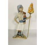 Tall Lladro Figure ( Slight Damage)