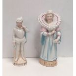 Pair of Bisque Figures