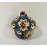 Lidded Sugar Bowl in the Style of First Period Worcester