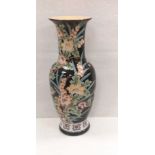Stunning Hand Painted Large Vase 105cm H x 43cm Diam