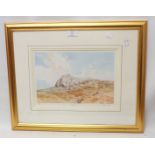 Mark Gibbons: a gilt framed limited edition print, entitled Haytor - signed 139/500