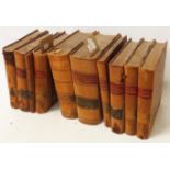 Law Journal 10 vols. 1890's to early 20th Century, all half bounds, spines perished