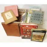 A selection of hardback and other books, including Principals of Figure Drawing, The Wildflowers