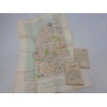 Three First World War, War Office linen faced maps, comprising France - Calais No.13. - Nov. 1915,