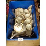 A Ridgeway Clarendon bone china coffee set