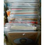 A collection of jazz and other vinyl LPs