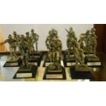 Thirteen Royal Hampshire Gulf War Collection figures