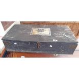 A vintage G.T.L. tool chest (1930's pre-war) with part contents - various condition