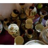 A quantity of Torquay pottery, including Watcombe, Longpark, etc.