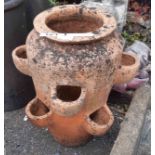 A terracotta pot