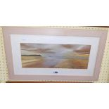 Brian Morse: a framed pastel drawing entitled Camel Estuary verso and dated Mar 2004 - signed