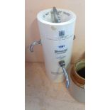 A Kirkham pottery ceramic Permutit water softener Permo No. 3 - a/f