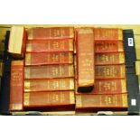 Charles Dickens works, 14 Vols. Imperial Edition, 8vo., red gilt cloth, Pub. Gresham 1904 -
