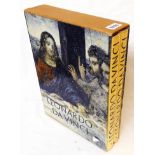 A box sleeved 2 vol. edition of Leonardo Da Vinci, Folio, printed dust covers, Pub. Leisure Arts