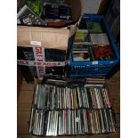 Three boxes of CDs including Billie Holiday, etc.
