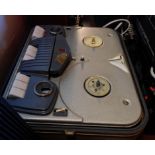 A vintage Philips reel to reel tape recorder model EL3542A