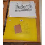 Three folders containing original and printed local scene and maritime interest pictures including