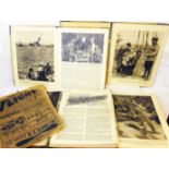 Four bound copies of First World War period publication history - sold with The Great War - I Was