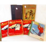 Four vintage Girl Annuals. The Little Savoyard and Other Stories and Vol 1 of Cassell's