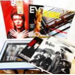 David Bowie and Beatles calendars and other ephemera