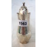 A 1960's Mappin & Webb silver plated sugar caster by designer Eric Clementy