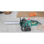 A Parkside 2200 A1 electric chainsaw