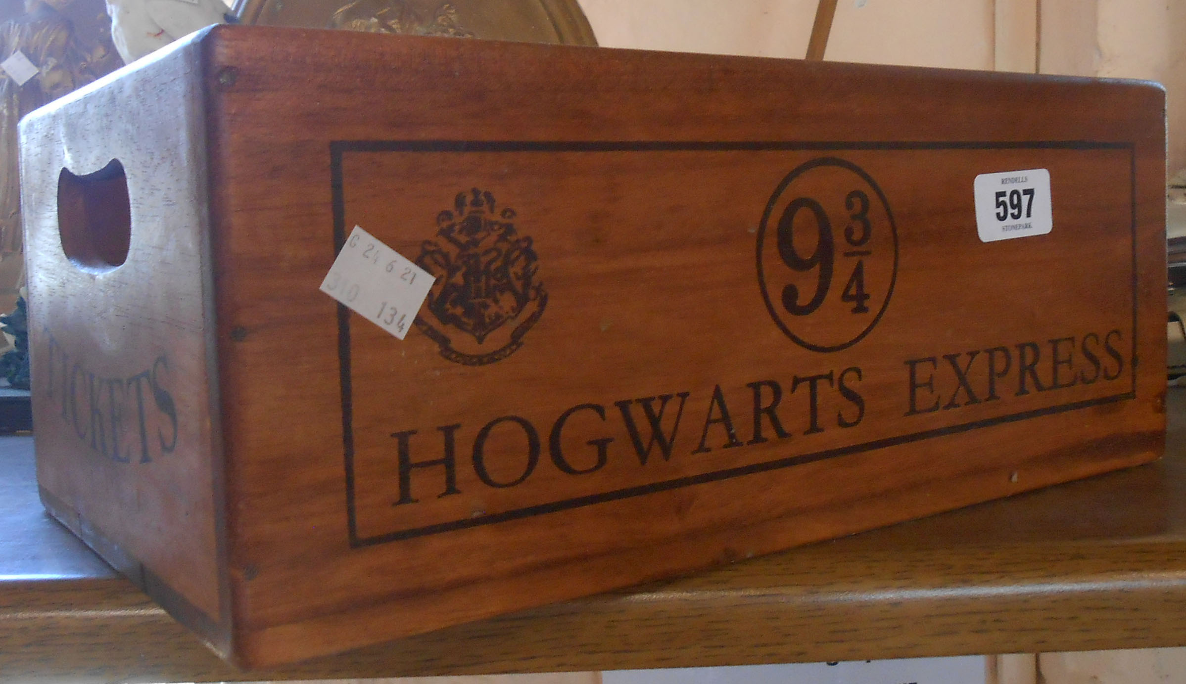 A Harry Potter Hogwarts Express box