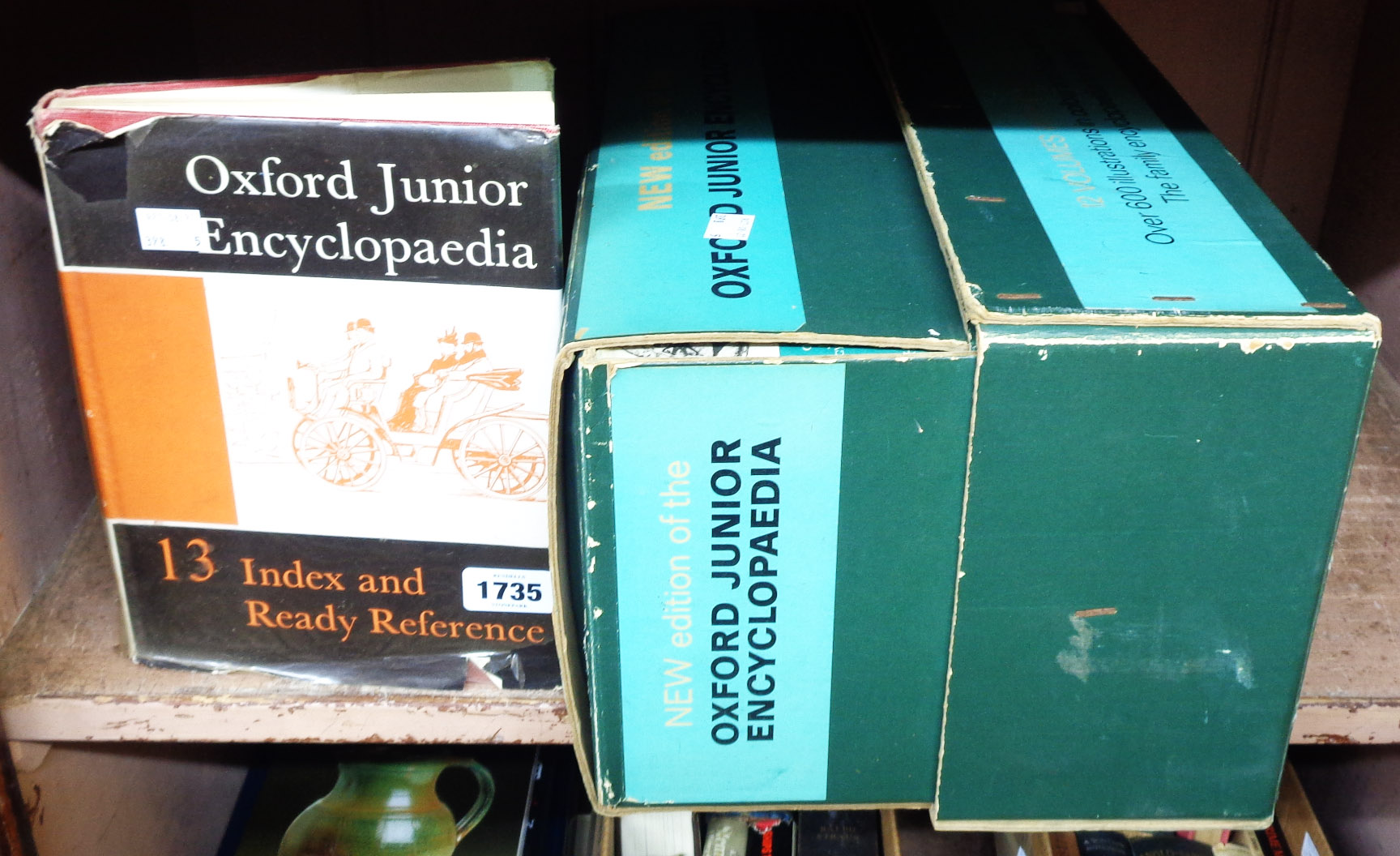 An original boxed set of vintage Oxford Junior Encyclopaedia - New Edition in 12vols - sold with Vol