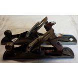 An Anant woodworking plane - sold with another larger similar