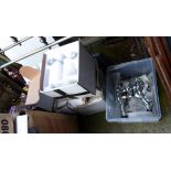 A large quantity of boxed bathroom taps - unopened