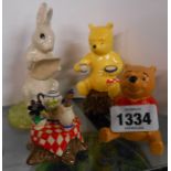 A Royal Doulton Winnie the Pooh Tea Time Collection figurine 'Honey and Tea is a Very Grand Thing'