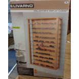 A brand new and boxed Livarno large collector's display cabinet