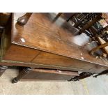 A 1.68m early 19th Century mahogany cased flat piano by John Broadwood, set on six turned and reeded