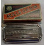 Two old Rolls razors - one in original box