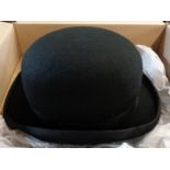 A modern bowler hat in original box