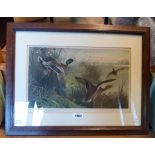 Archibald Thorburn: a framed coloured print of Mallard - signed in pencil to the margin - image 23.