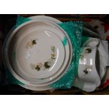 A vintage Royal Doulton Westwood pattern part dinner service