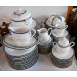 A large quantity of Noritake dinner and tea ware in the Legendary pattern including vegetable