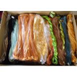 A box of Japanese kimono silk thread