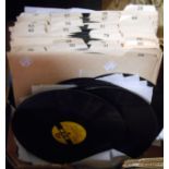 A collection of 78rpm records including musicals, easy listening, etc. - some without sleeves