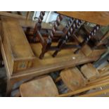A 1.64m early 19th Century mahogany and strung John Broadwood flat piano conversion - as a desk with