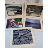 Vanessa Champion: five mounted coloured photographs - all with details verso