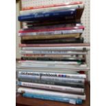 A selection of artist interest hard back books and other publications including techniques,