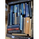 A collection of antiquarian and vintage maritime interest hard back books including English Seamen